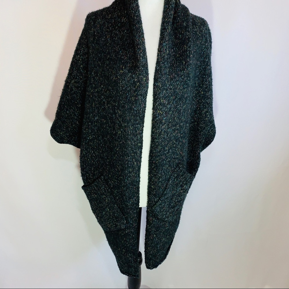 Urban Behaviour Grey Open Front Sweater